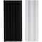 Black & White Geometric Layered Arch Sculpture Set